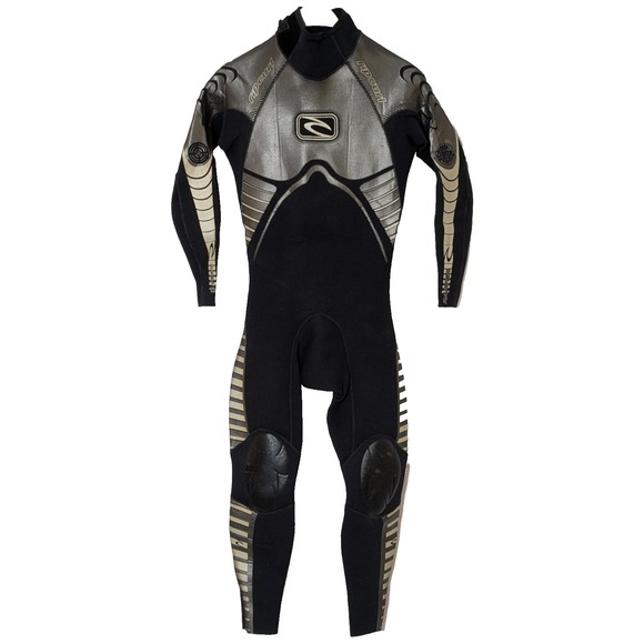 VTG Rip Curl Slick Skin Raptor 3:2Black Wetsuit - Size XS